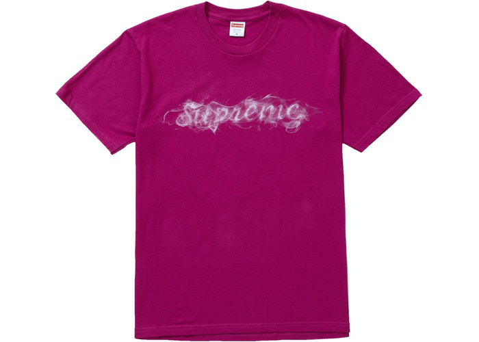 T-shirt Supreme Smoke Magenta Taille M