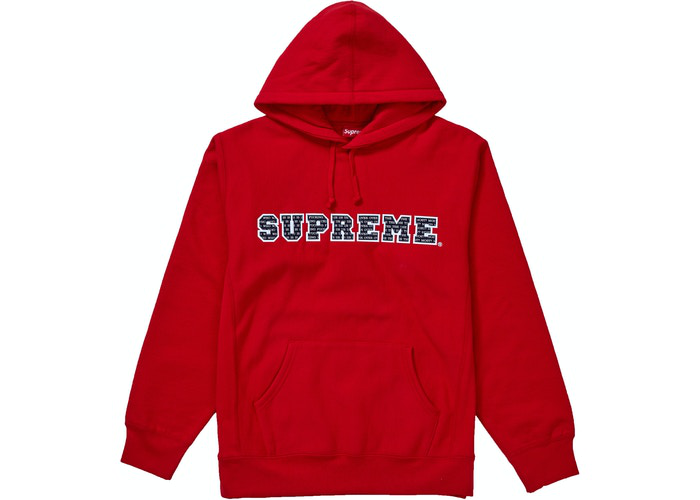 Sweat à capuche Supreme The Most Rouge Taille L