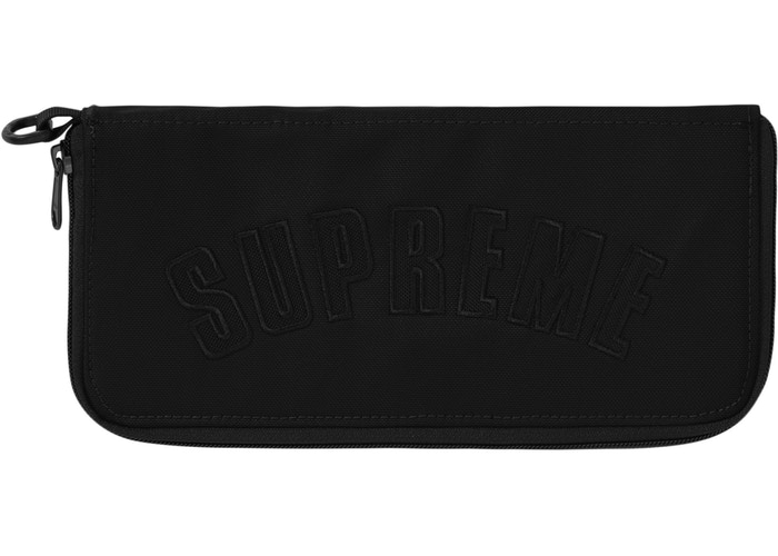 Organiseur Supreme The North Face Arc Logo Noir