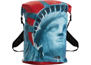 Sac à dos imperméable Supreme The North Face Statue de la Liberté Rouge