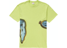 Load image into Gallery viewer, Supreme The Persistence Of Memory Tee Neon Green Size M
