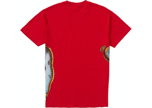 T-shirt Supreme The Persistence Of Memory Rouge Taille M