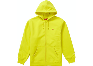 Supreme WINDSTOPPER Zip Up Hooded Sweatshirt Bright Yellow Size M