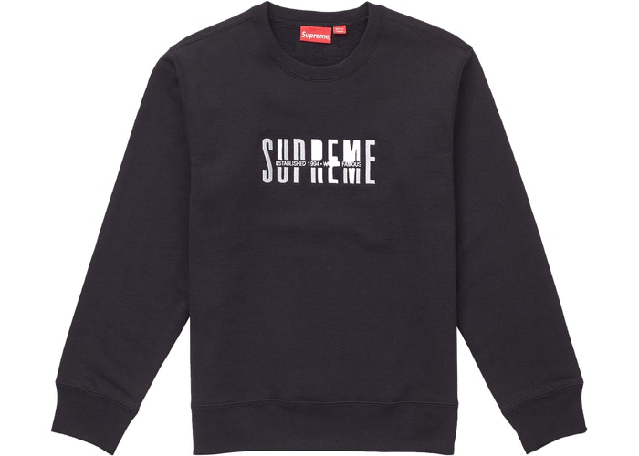 Sweat à capuche Supreme World Famous Noir Taille XL