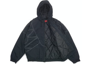 Veste matelassée Supreme Zig Zag Stitch Noir