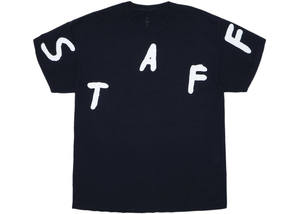 T-shirt Travis Scott Astrofest Staff 2019 Noir Taille XXL