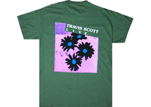 Load image into Gallery viewer, Travis Scott Astroworld Festival Run Flower Tee Olive Size M
