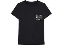 Load image into Gallery viewer, Travis Scott Astroworld Staff Tee Black Size S
