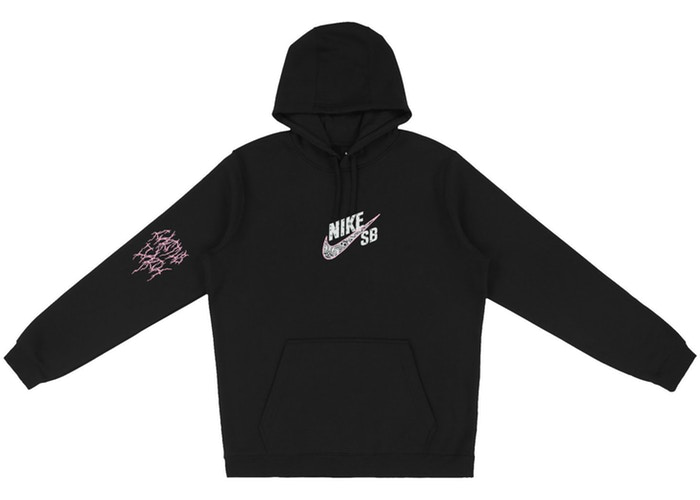 Sweat à capuche Travis Scott Cactus Jack pour Nike SB Noir Taille S