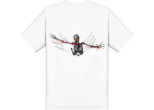 T-shirt Travis Scott Look Mom I Can Fly Blanc Taille S