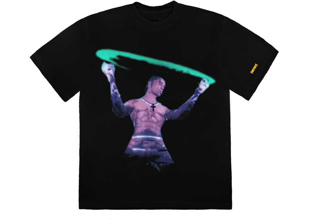 T-shirt Travis Scott Stargazing Noir Taille XL