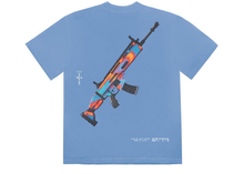 Load image into Gallery viewer, Travis Scott The Scotts Astro Goosebumps T-Shirt Blue Size L
