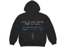 Load image into Gallery viewer, Travis Scott The Scotts World Hoodie Black Size M
