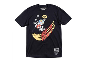 T-shirt Travis Scott x BR x Mitchell &amp; Ness Rockets Noir Taille XL 