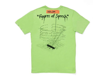 Load image into Gallery viewer, Virgil Abloh x MCA Figures of Speech FOS Tee Green Size S
