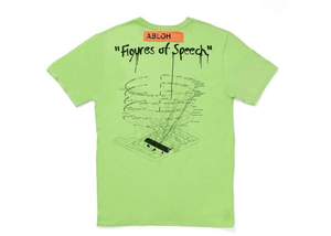 Virgil Abloh x MCA Figures of Speech FOS Tee Green Size S