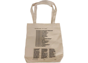 Sac fourre-tout Figures of Speech de Virgil Abloh x MCA, couleur fauve