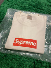 Load image into Gallery viewer, Supreme 20th Anniversary Box Logo Tee White (2014) Size S
