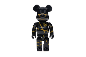 Bearbrick x MISHKA x LONG 400% Noir