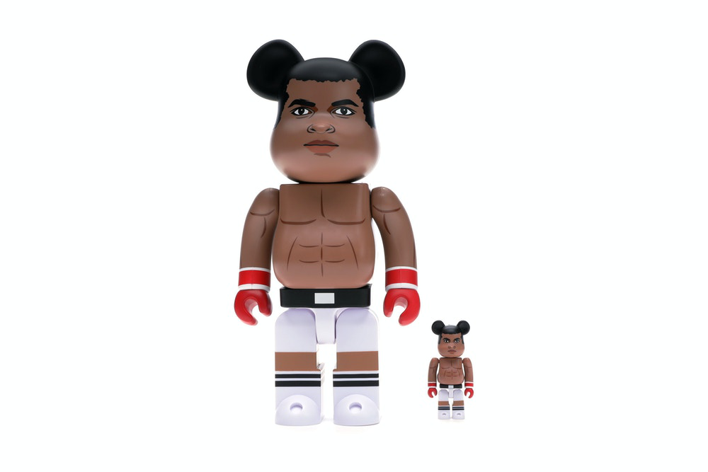 Coffret Bearbrick Muhammad Ali 100% et 400%