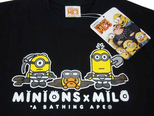 T-shirt BAPE x MINIONS taille S